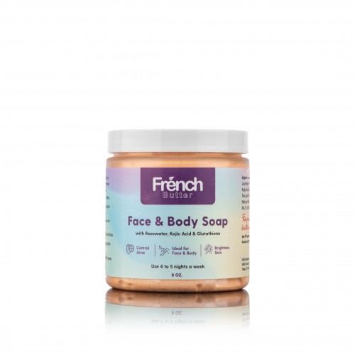 Rosewater, Kojic & Glutathione Soap - 10oz Rosewater, Kojic & Glutathione Soap - 10oz